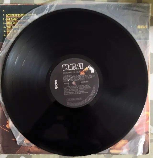 LP Vinil Garotos Da Rua - Juventude Um Passo A Frente (1986) VG+ - Foto 3