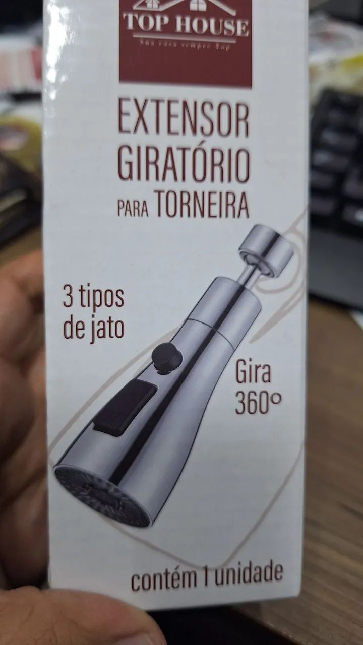 Extensor giratório para torneira