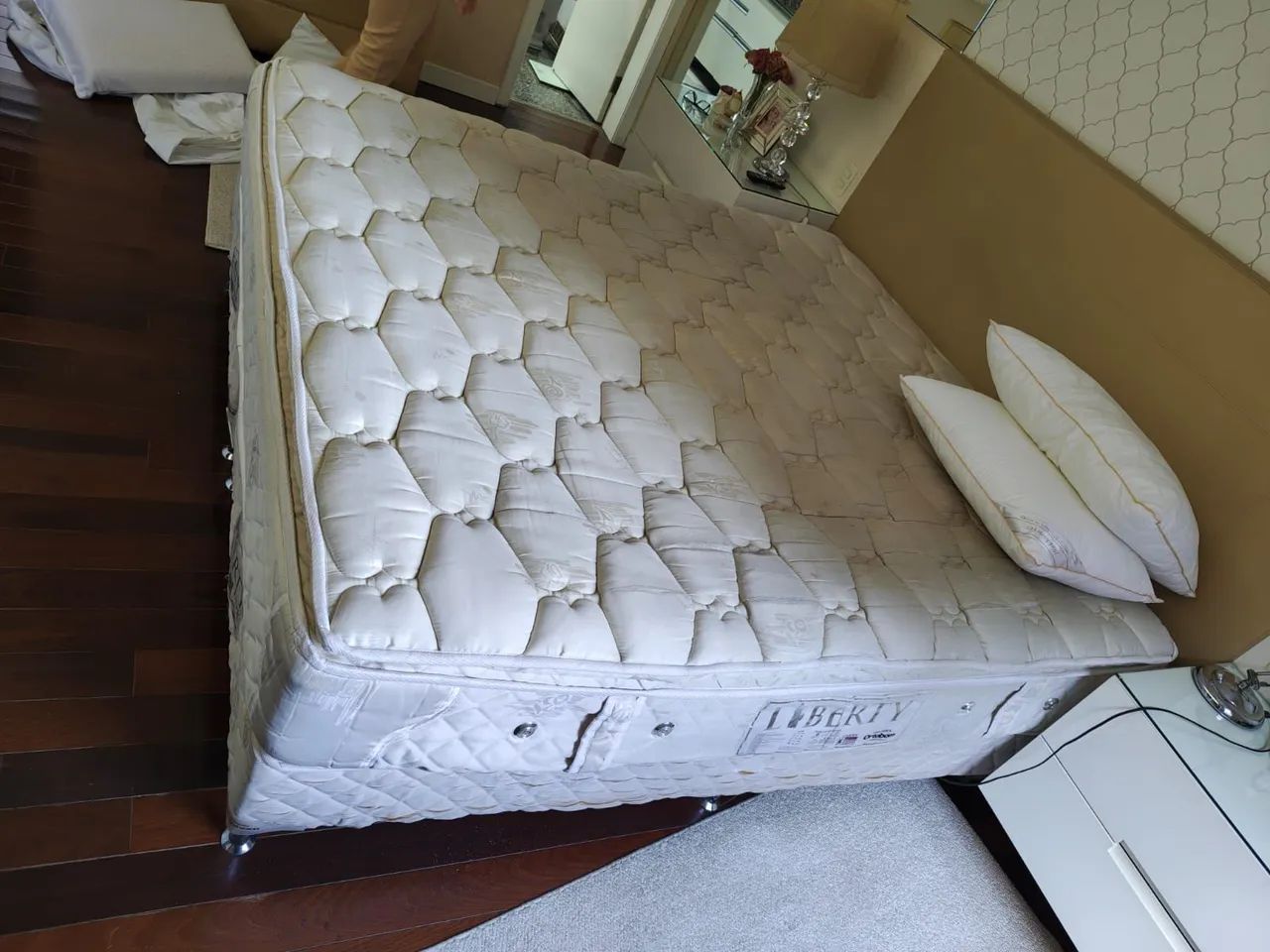 Colchão King size Ortobom liberty