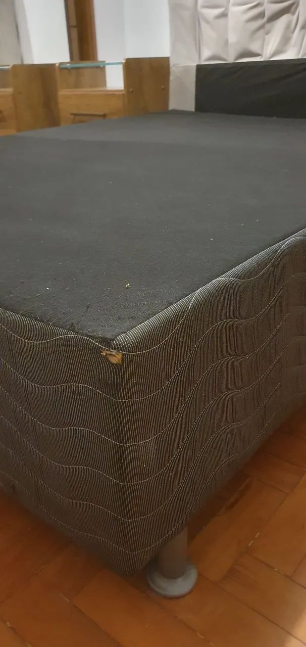 Cama box e cabeceira casal (Preço baixo para vender rápido) - Foto 5