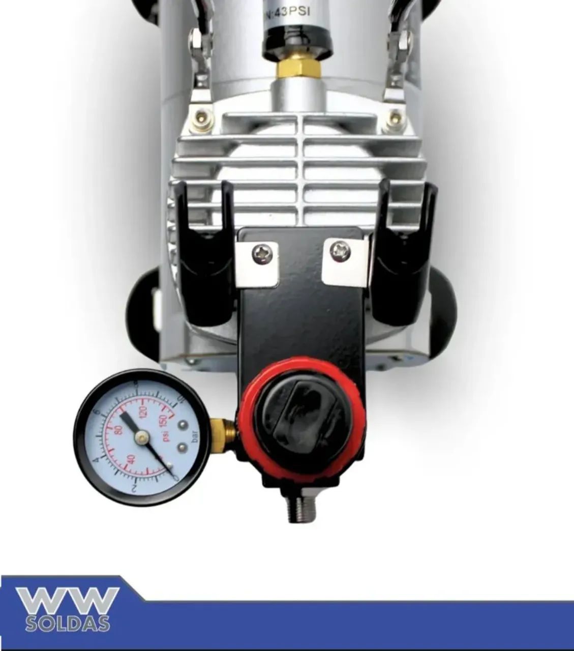 Aerógrafo e compressor bivolt - Foto 5