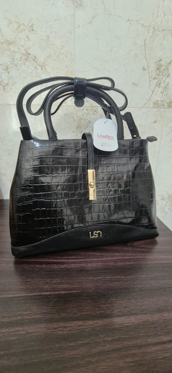 Bolsa tote em couro  - Foto 4