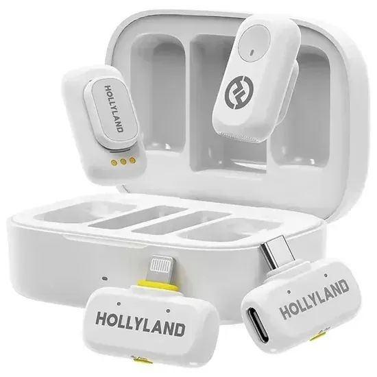 Microfone Sem Fio Hollyland Lark A1 Combo USB-C/Lightning  - Foto 4