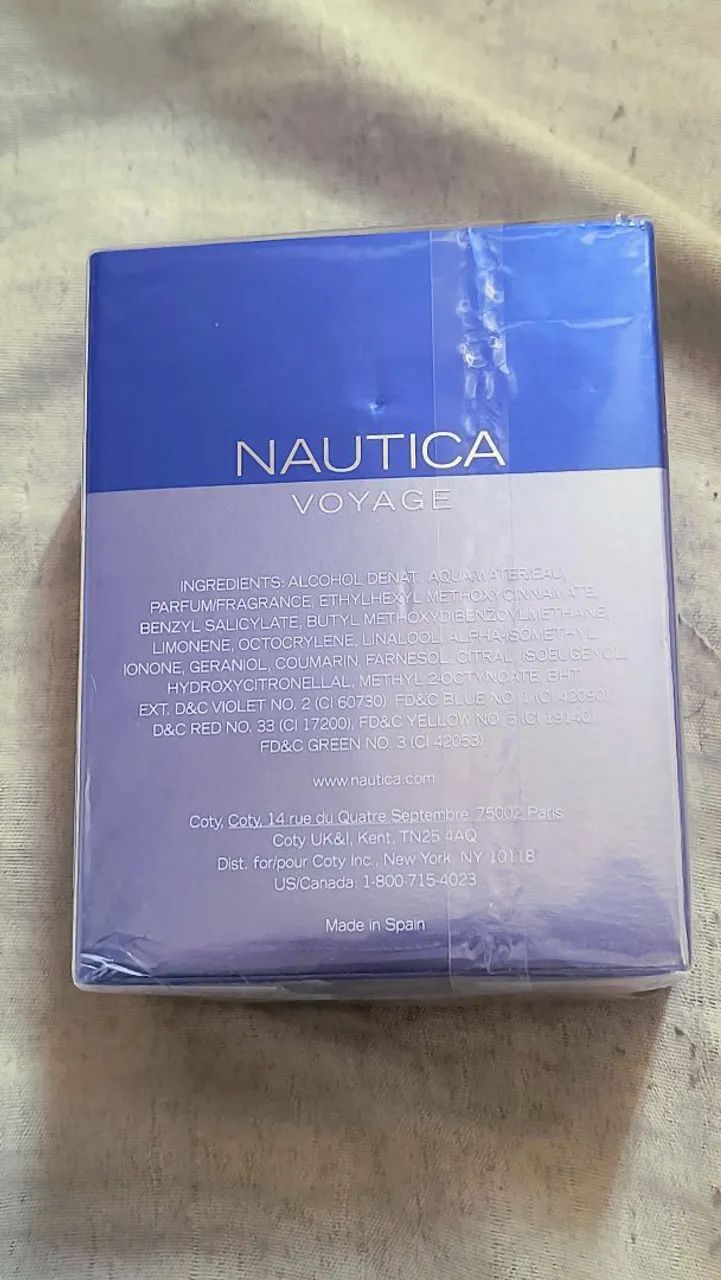Perfume Nautica Voyage 100ml !!CAIXA NUNCA ABERTA!! - Foto 2