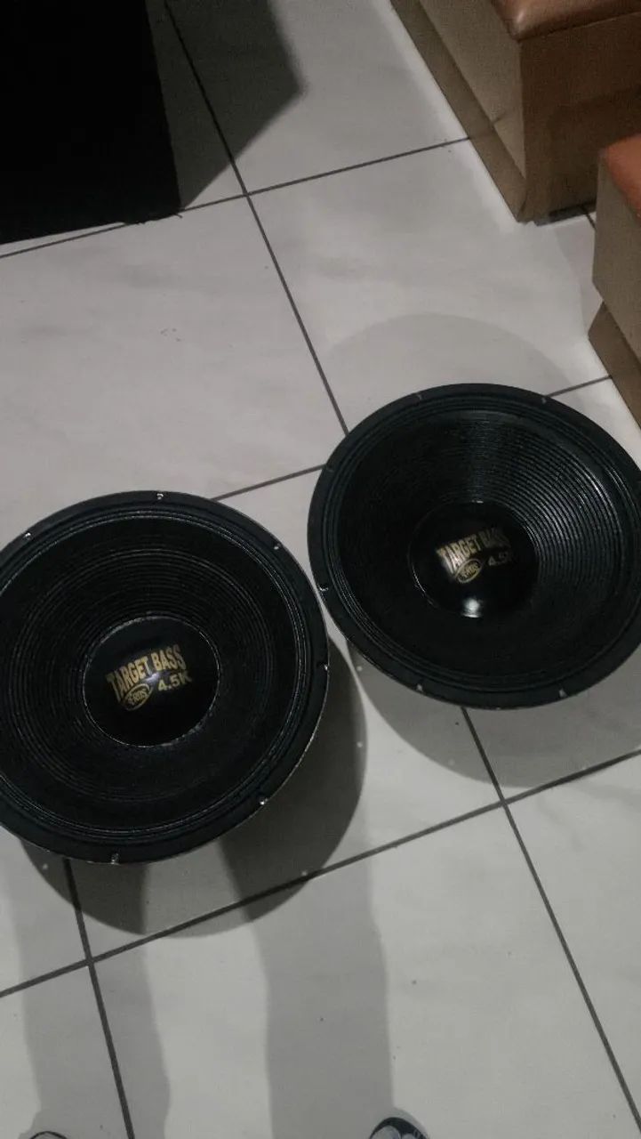 ALTO FALANTE EROS TARGET BASS 4.5 18 POLEGADAS  - Foto 3