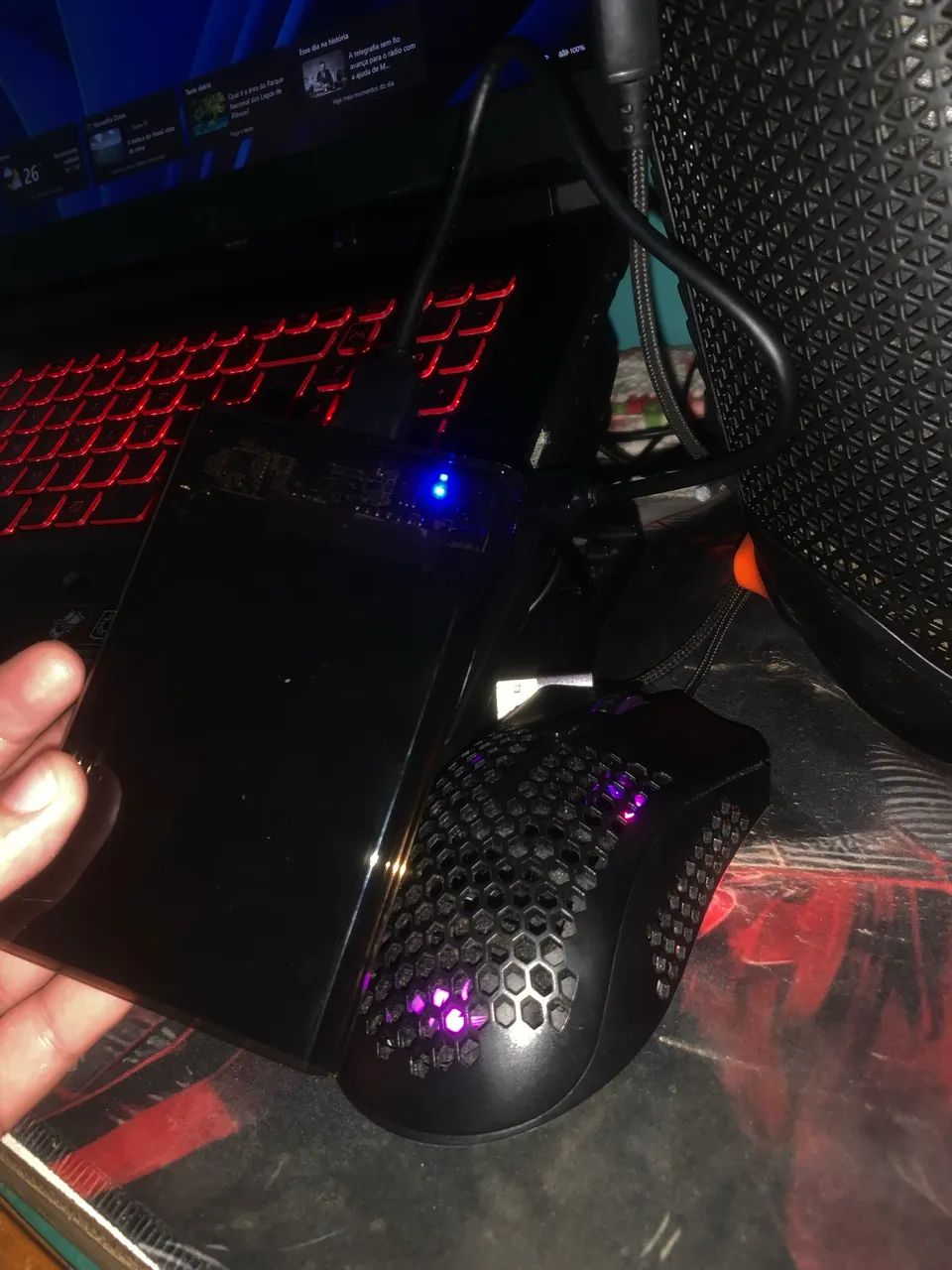 Case portátil para HD (lacrado na caixa)498145472996321285