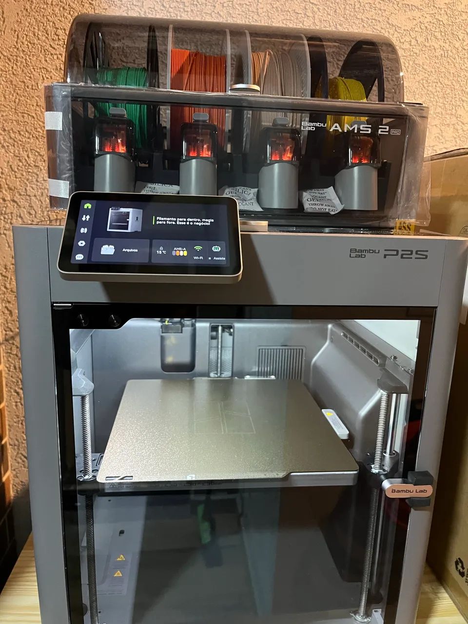 Impressora 3D Bambu Lab P2S + AMS 2  - Foto 3