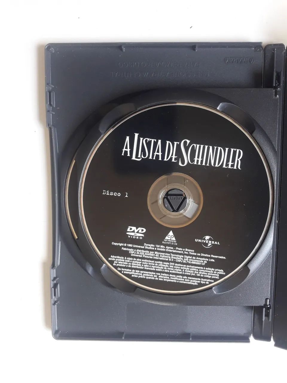 Dvd A lista de Shindler - Foto 2
