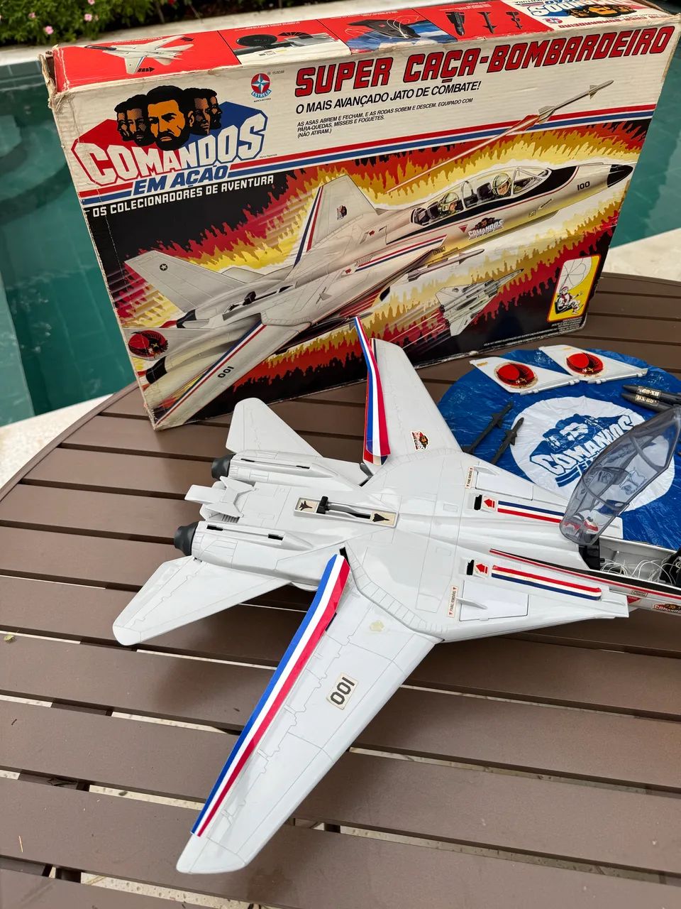 Comandos em Ação Estrela Super Caça-Bombardeiro - 1986  - Foto 4