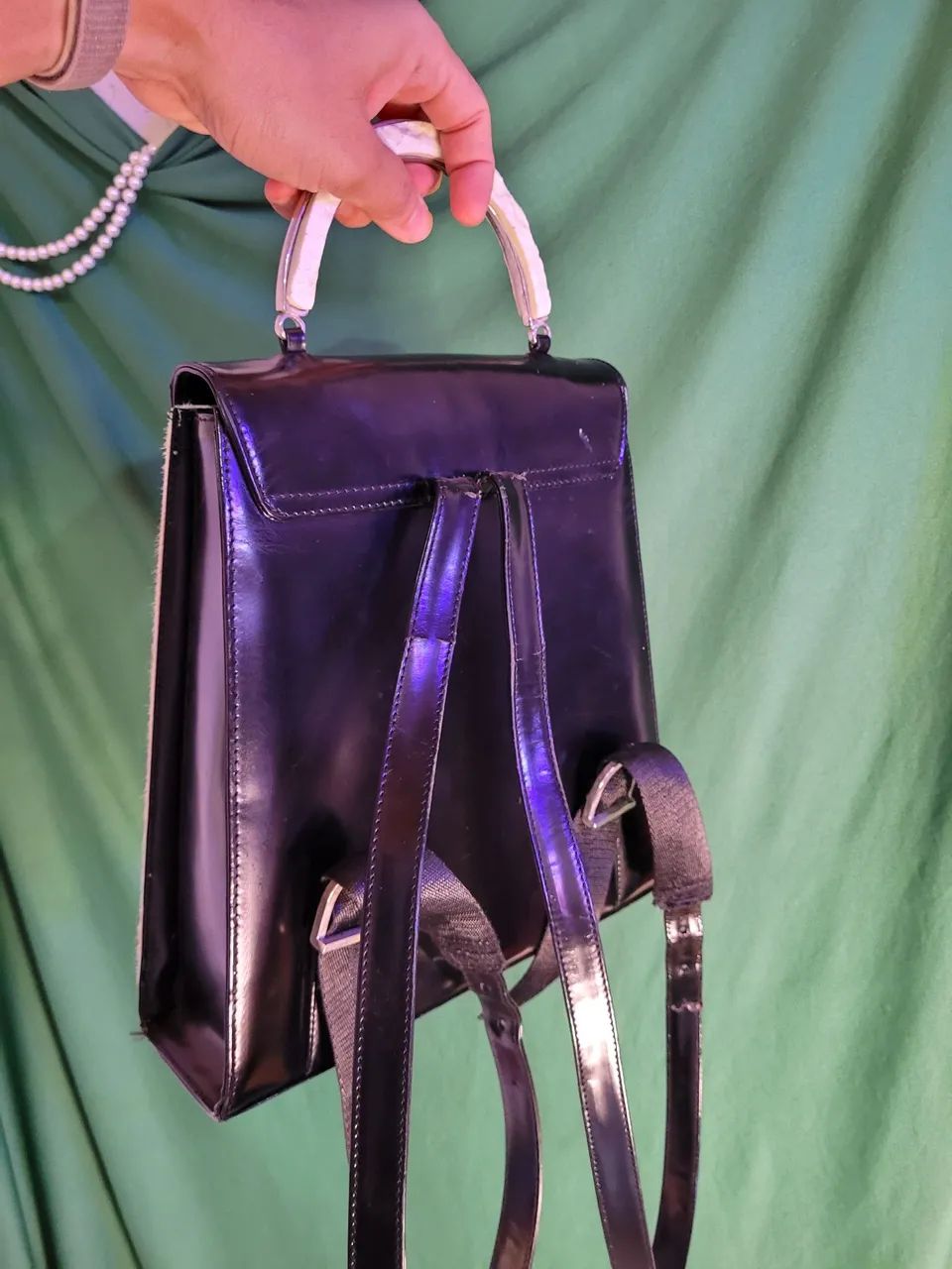 Bolsa de couro legítimo - Foto 3