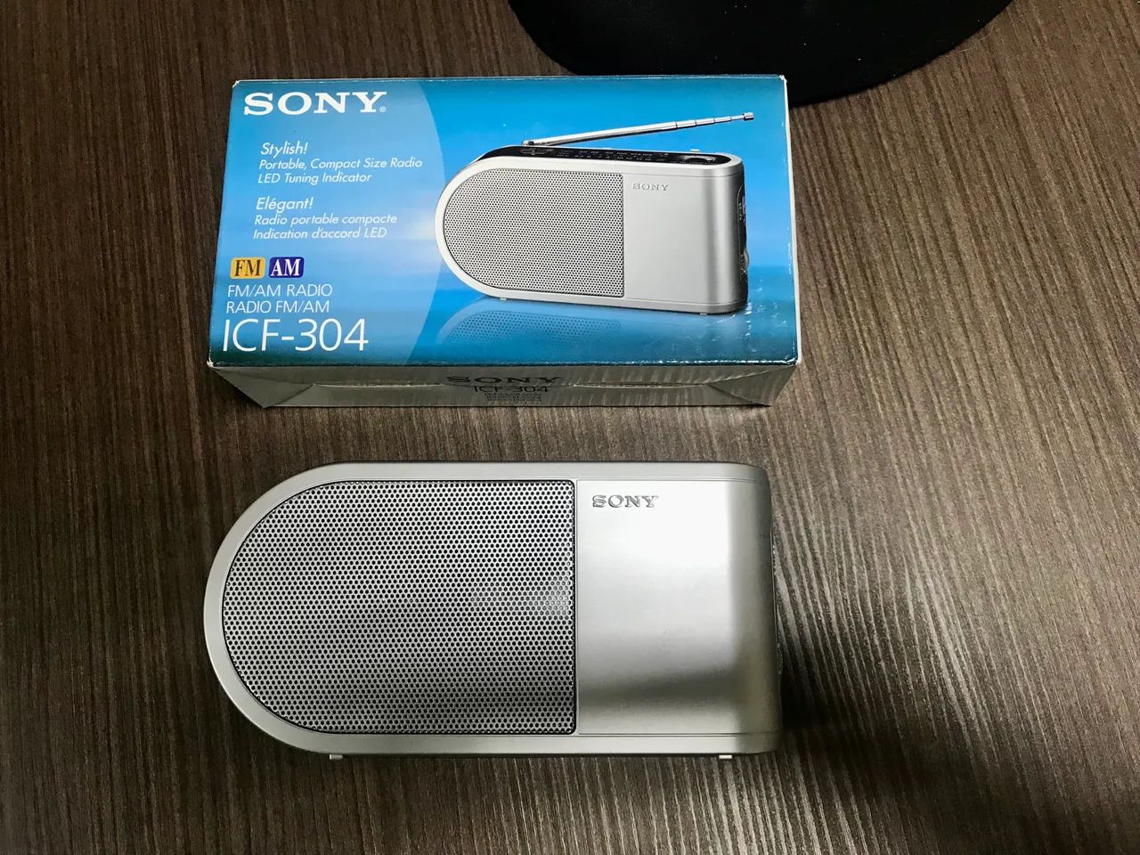 Rádio Sony ICF-304 AM/FM Pilhas AA - Aparelhos de Som - Centro