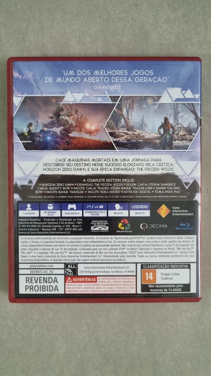 Horizon Zero Dawn Complete Edition para PS4 - Foto 2
