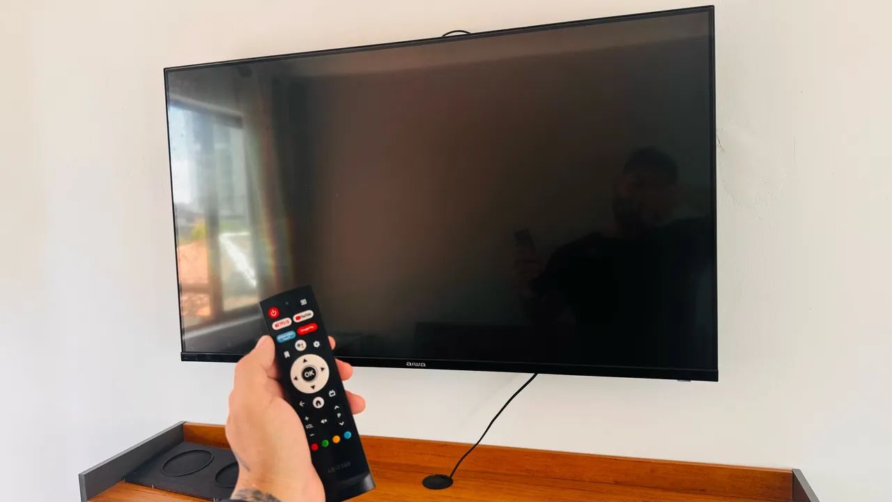 TV Aiwa 43 Polegadas AndroidTv 