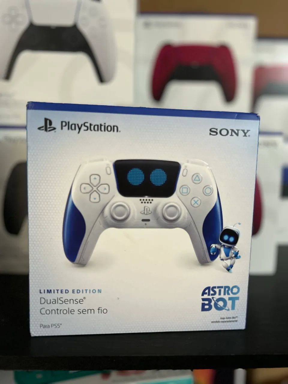 Controle Sem Fio DualSense PS5 Astro Bot Limited Edition - Lacrado - De colecionador - Foto 3