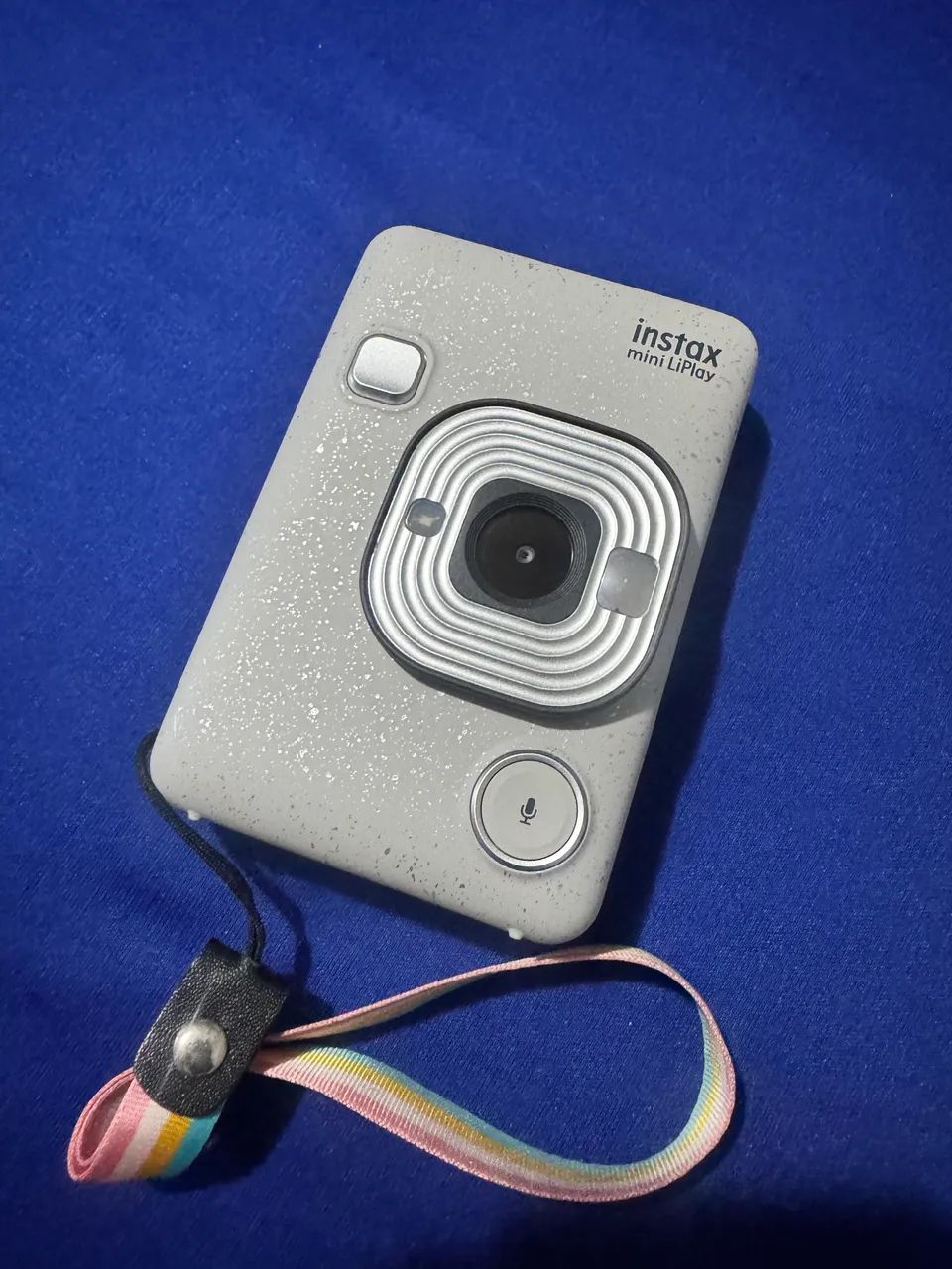 Fujifilm Câmera instantânea híbrida Mini LIPLAY INSTAX - Branco enevoado - Foto 4
