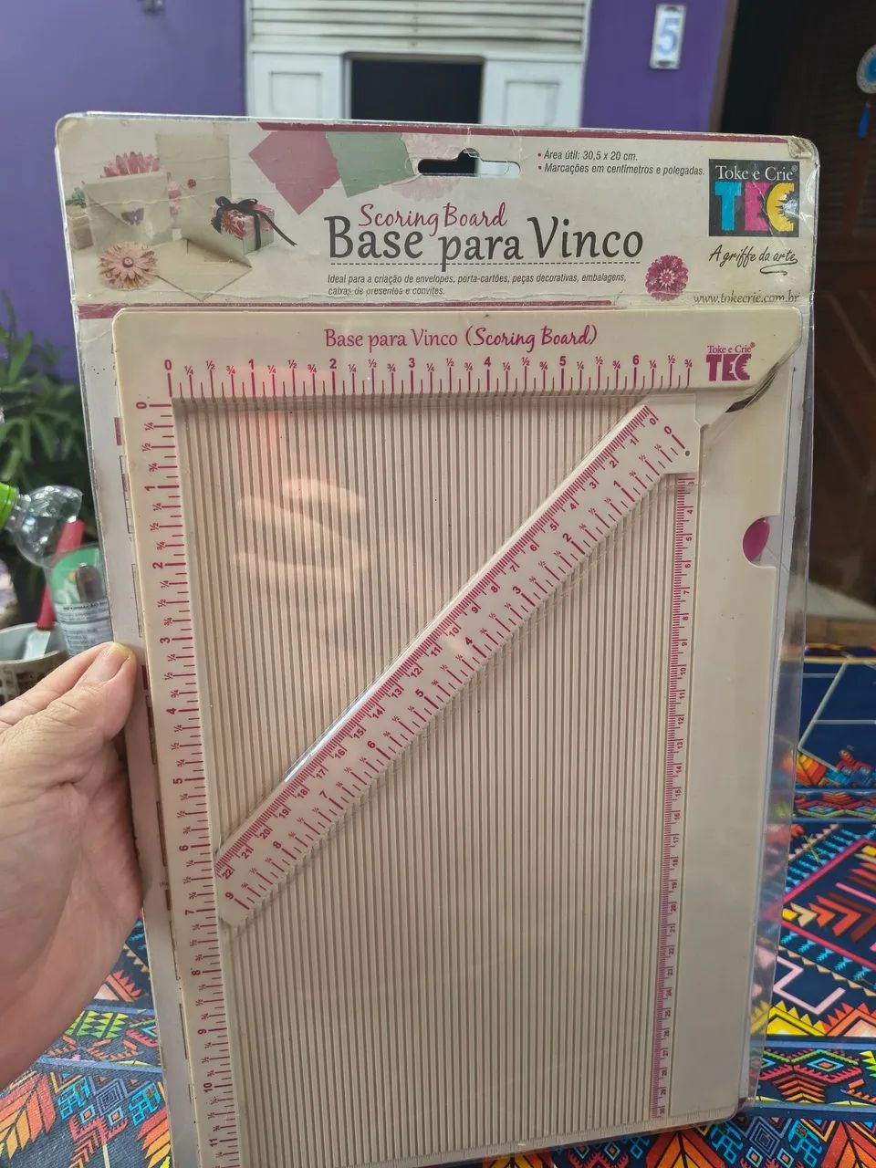 Base para vinco - embalagem, artesanato  - Foto 2