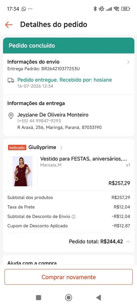 Vestido de Festa (Casamento) - Foto 4