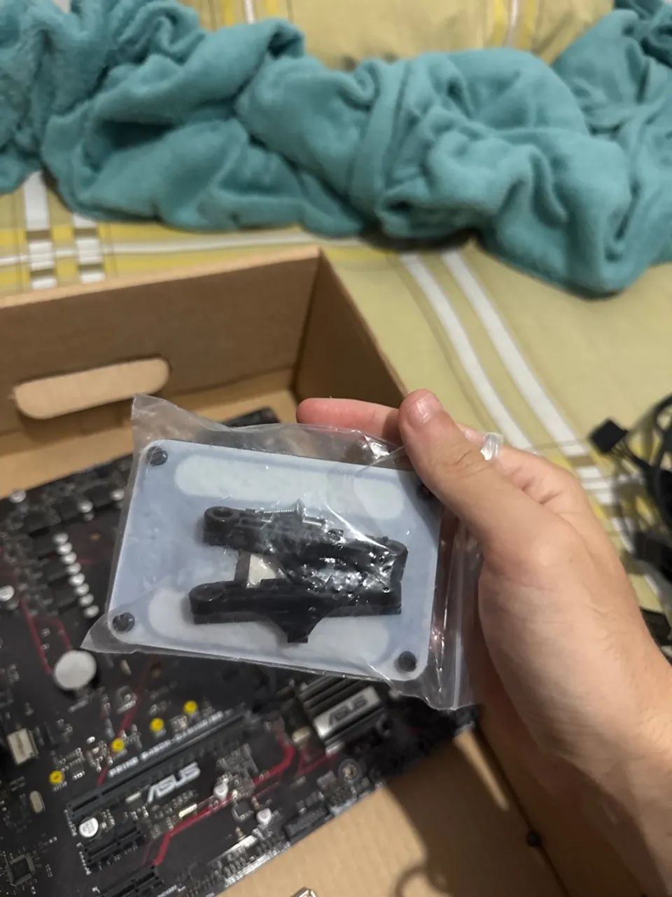 Placa-mãe ASUS Prime B450M-Gaming/BR AM4 - Funcionando Perfeitamente - Foto 4