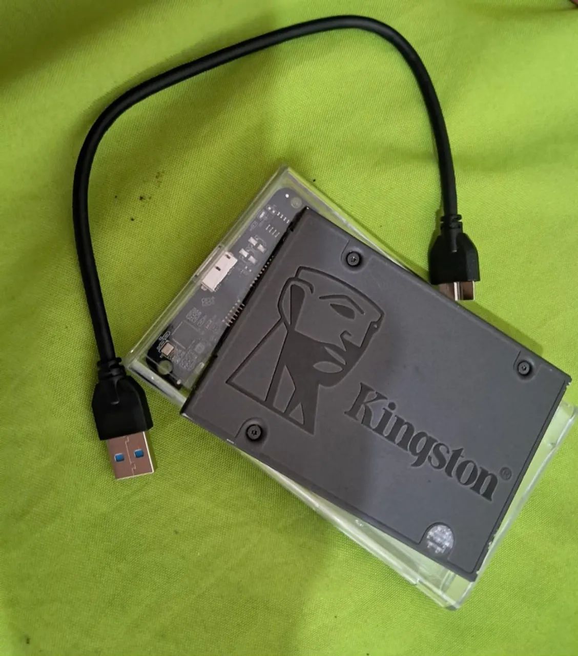 SSD Kingston 240GB + Case USB