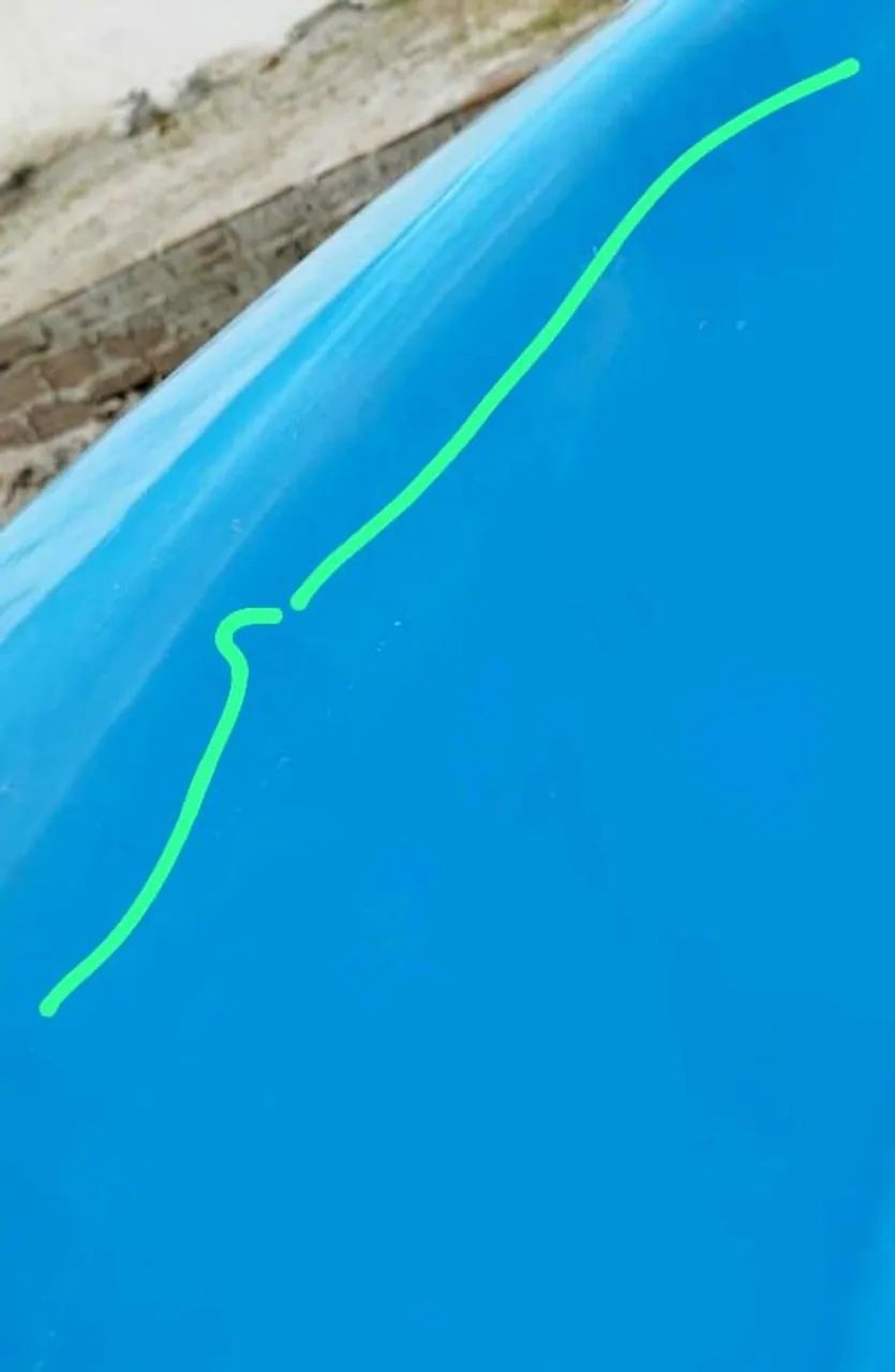 Piscina de Fibra com erro estética nova  - Foto 2