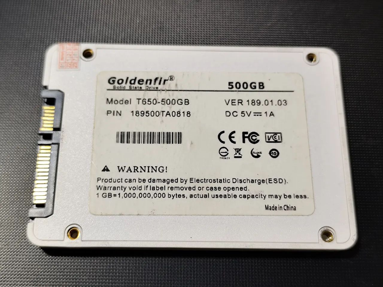 SSD SATA 500GB - Foto 2