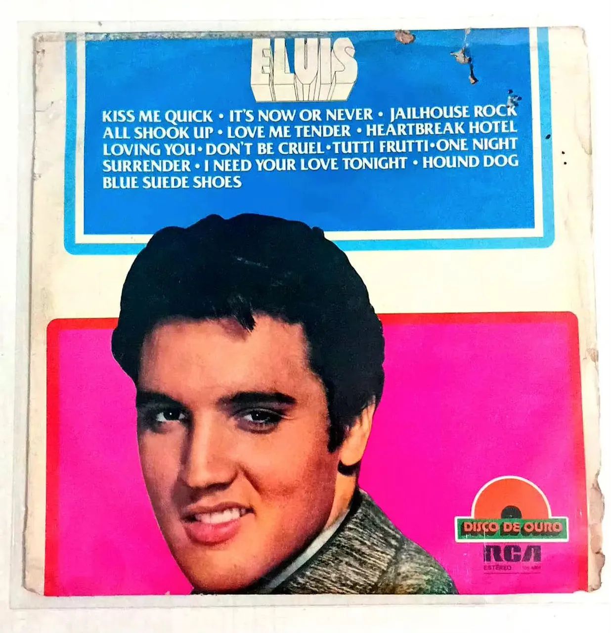 LP ELVIS DISCO DE OURO 
