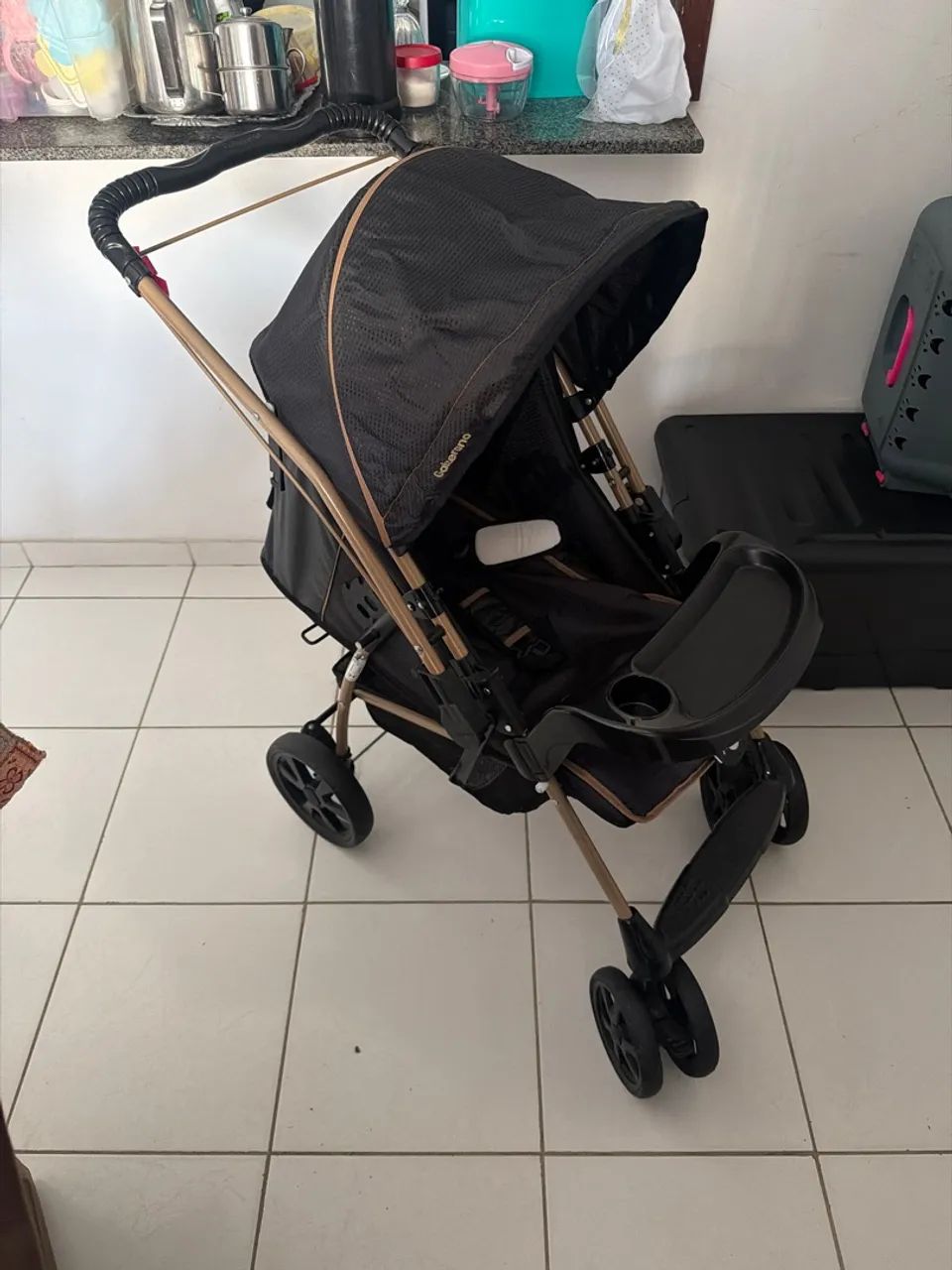 Carrinho de bebê galzerano 