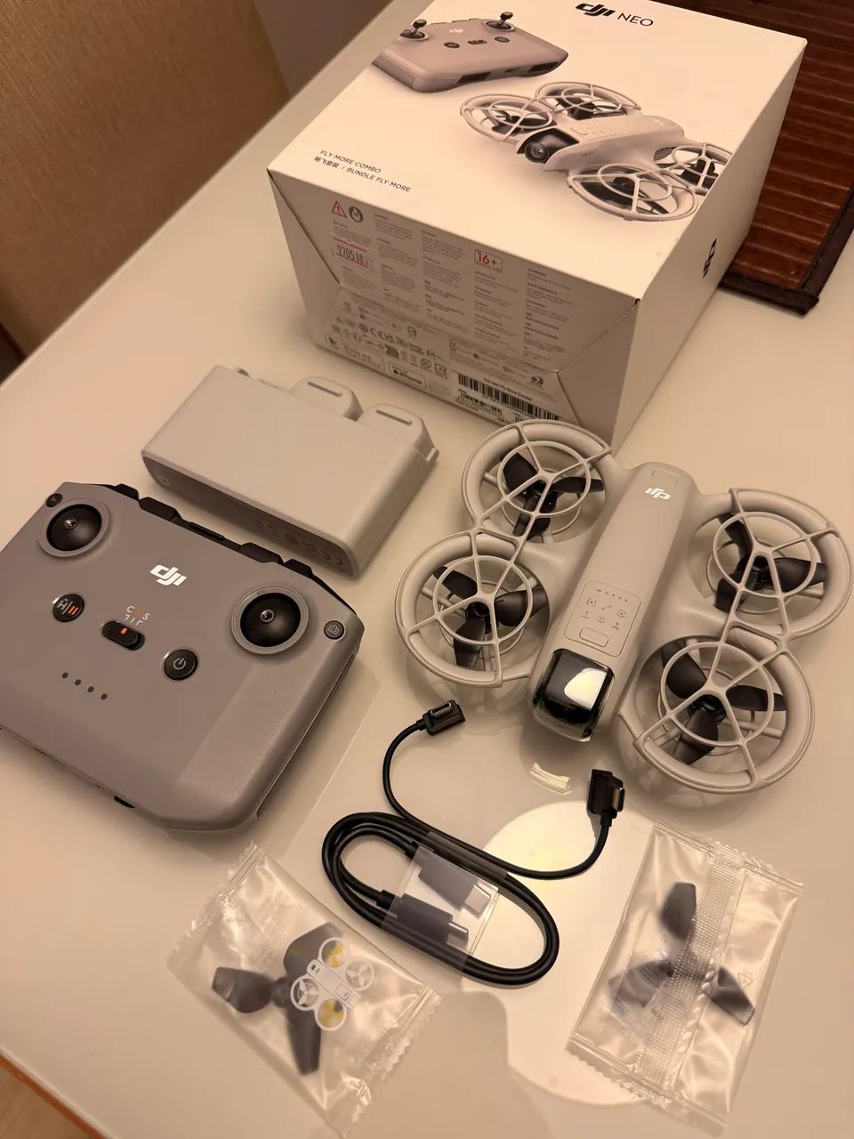 DRONE DJI NEO (USADO 3 VEZES APENAS) - Foto 2
