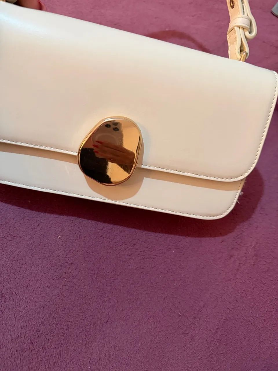Bolsa off white Renner 