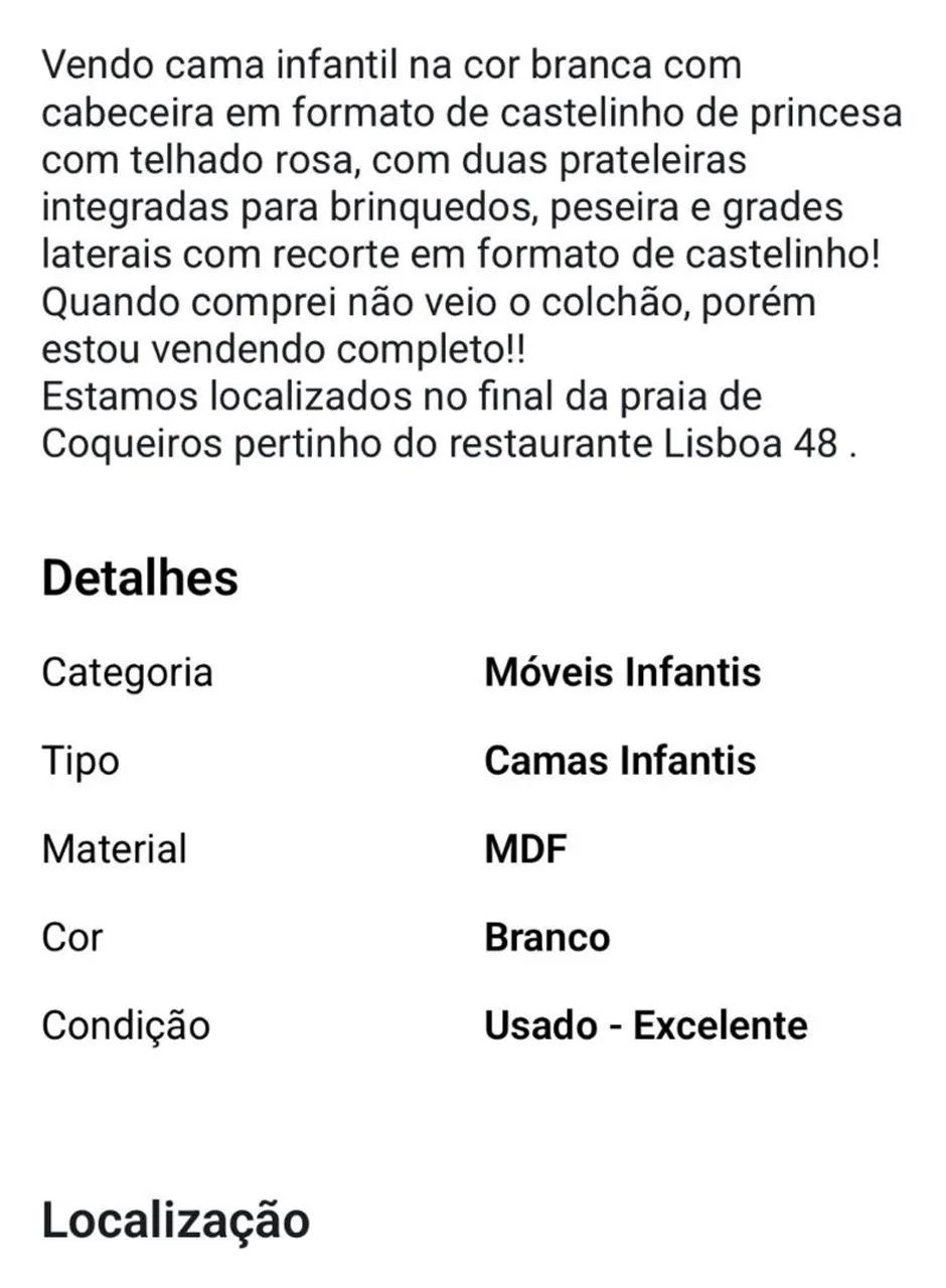 Cama infantil menina