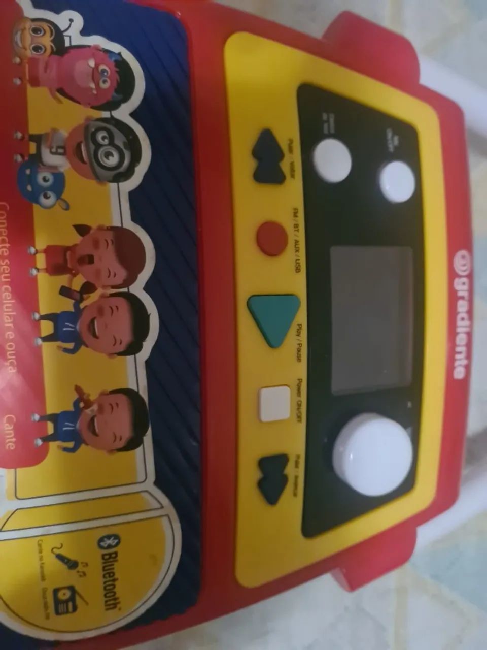 Meu Primeiro Gradiente Som Retrô Bluetooth  - Foto 2