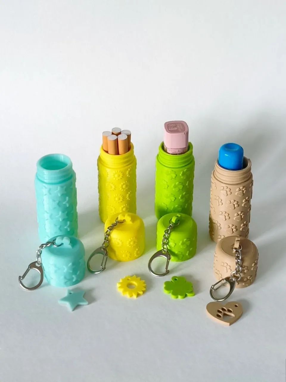 Porta batom chaveiro 3d voltguard3D  - Foto 2