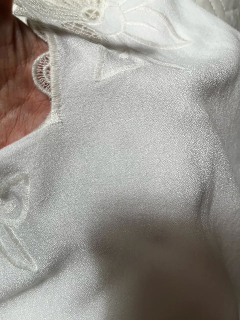Blusa branca Zinzane  - Foto 4