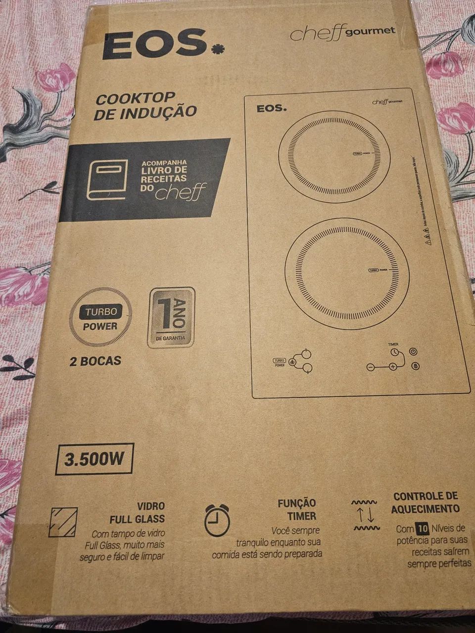 EOS Two-Burner Induction Cooktop ECI02EP 220V