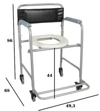 Cadeira de banho DELLAMED preço negociável - Foto 2
