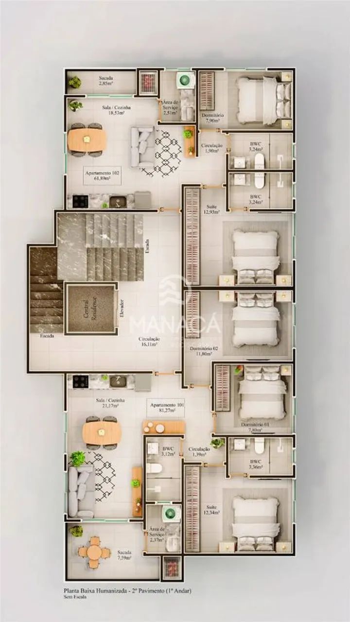 Apartamento no Centro - Foto 6