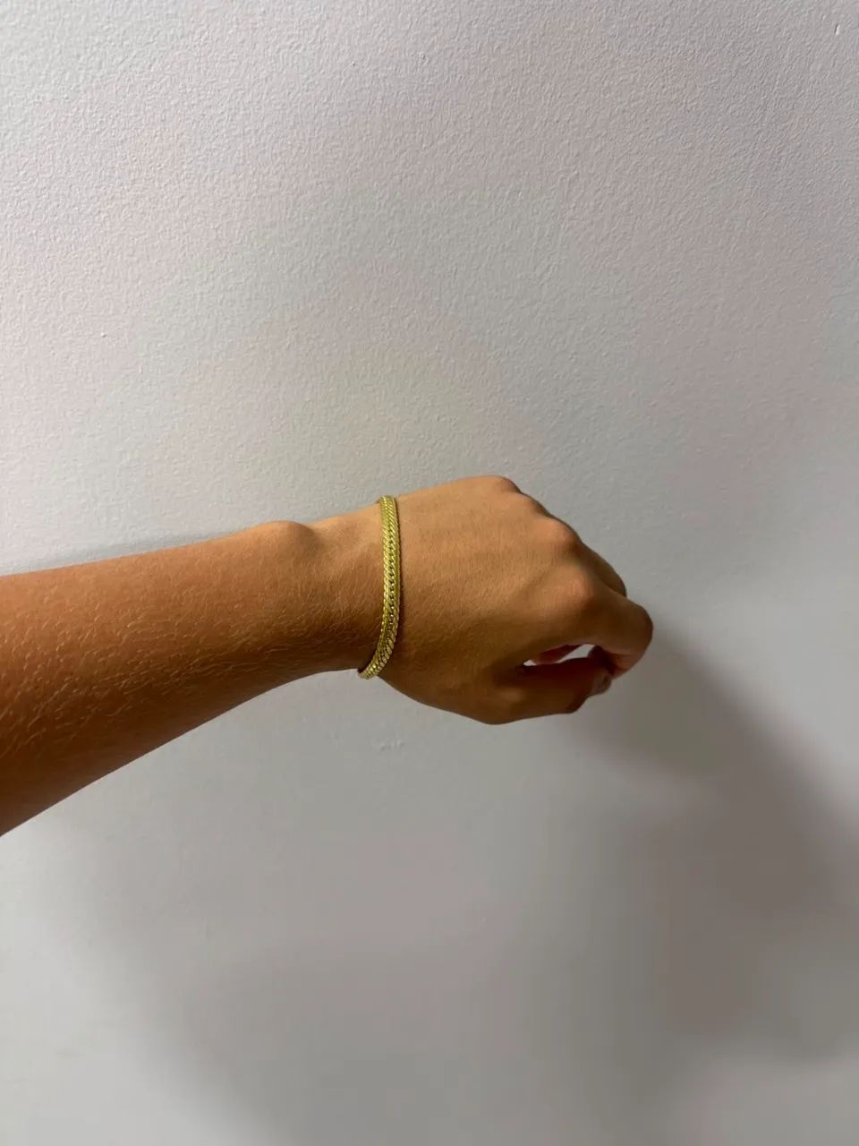 Pulseira banhada a ouro