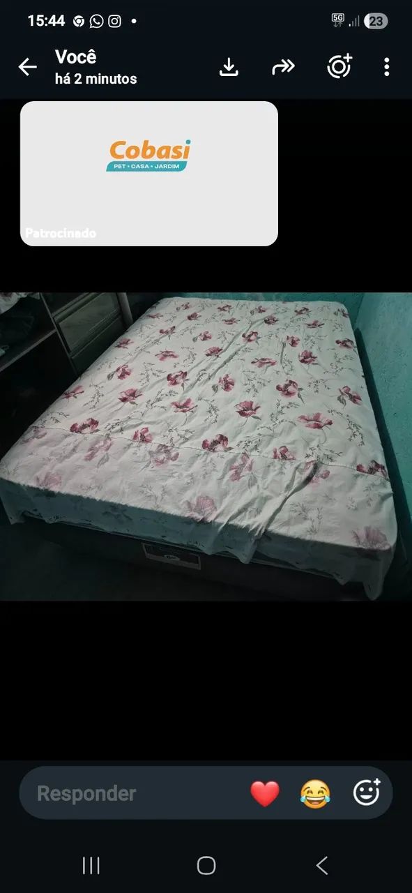 Cama box de casal