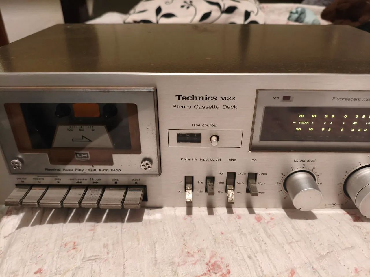 Tape deck Technics M22  - Foto 3