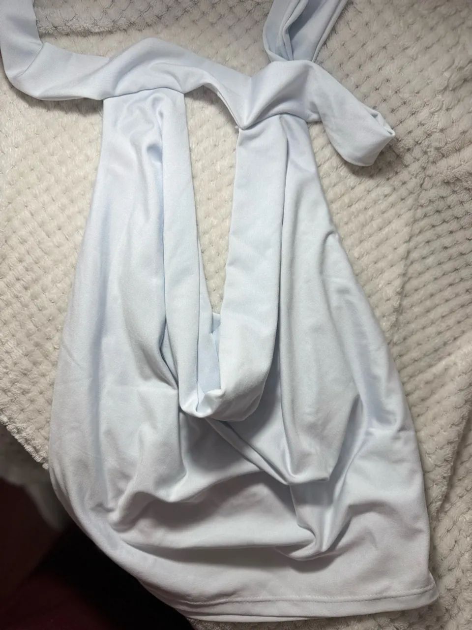 Blusa Cropped Gola Boba Decote V - Foto 3