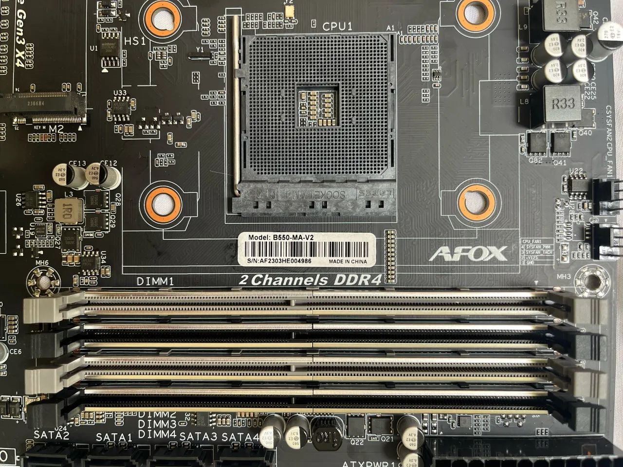 Placa Mãe M ATX AFOX B550 - Foto 3
