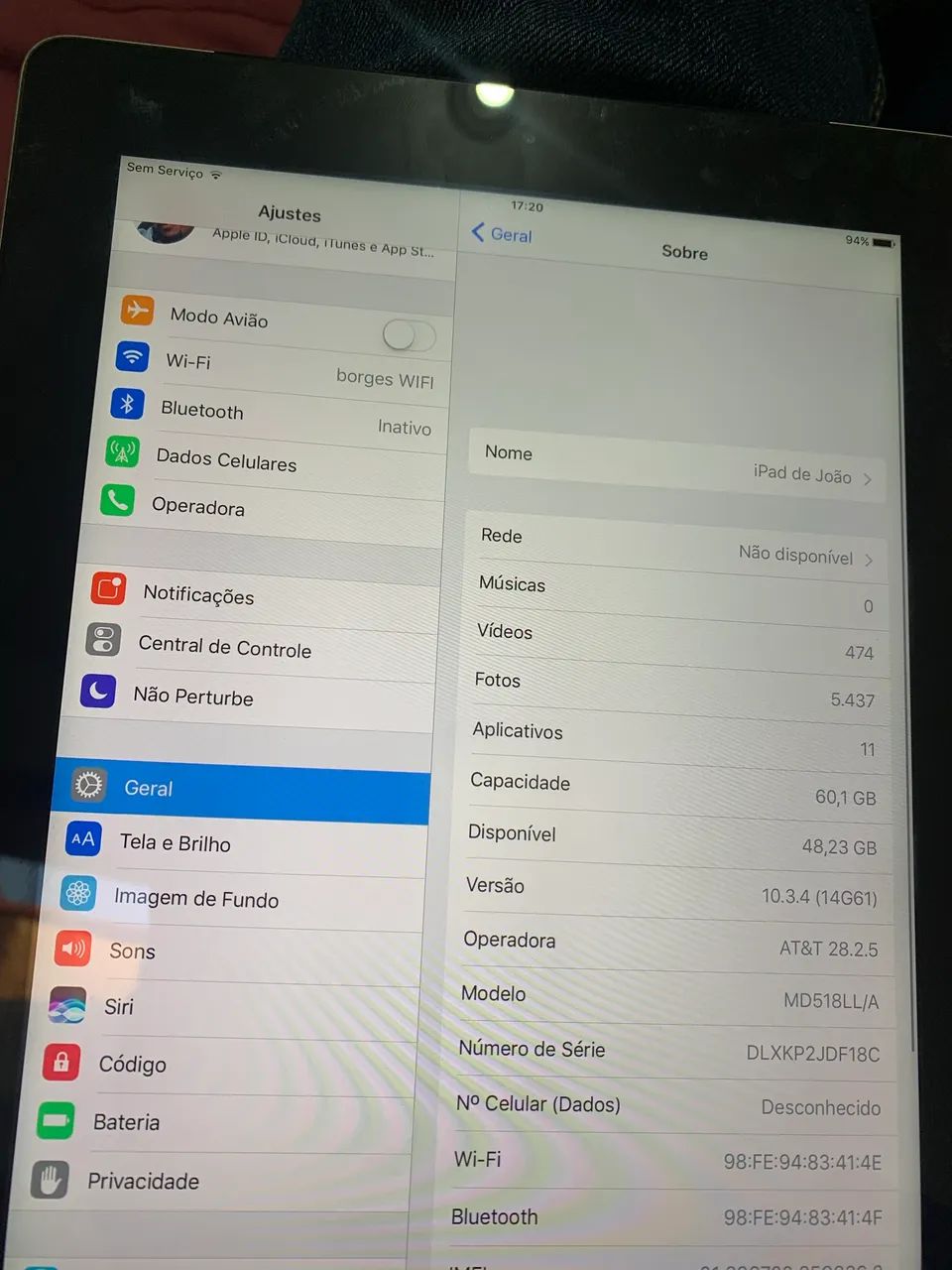 IPad impecável sem detalhes e com carregador original  - Foto 4