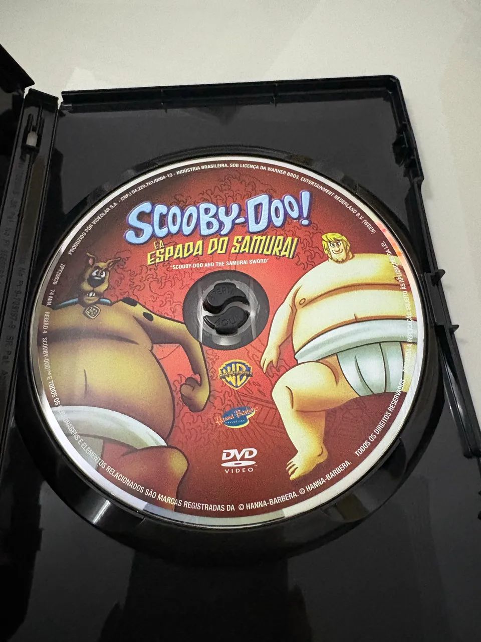 Dvd Scooby-Doo! E a Espada do Samurai - O Filme Animado - Original Usado - Foto 2