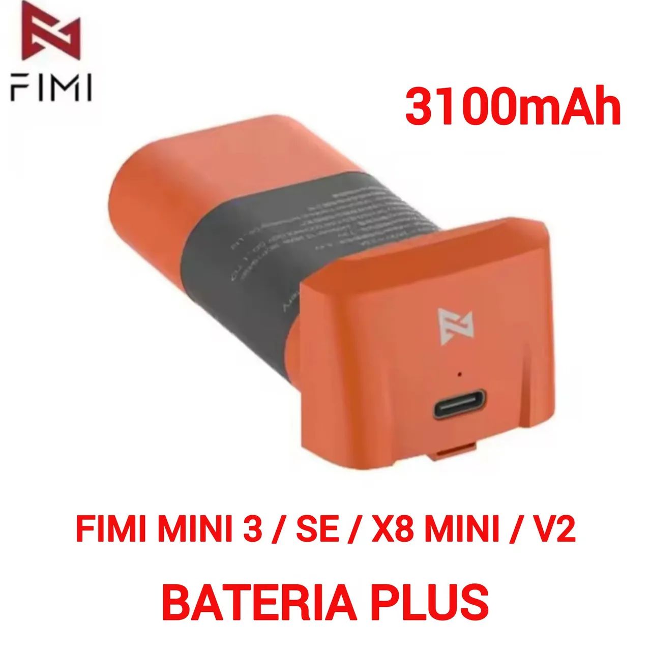 Bateria Plus Fimi Mini 3 3100mAh SE X8 Mini V2 Drone Original 