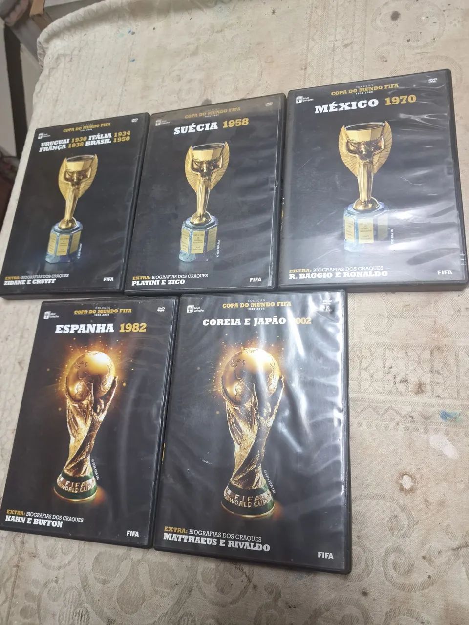 dvd copa México. valor unitaio 