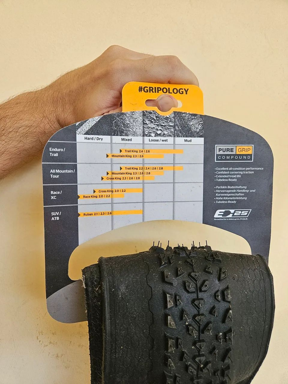 Pneu de Bicicleta de Montanha Continental Race King ShieldWall.  - Foto 4