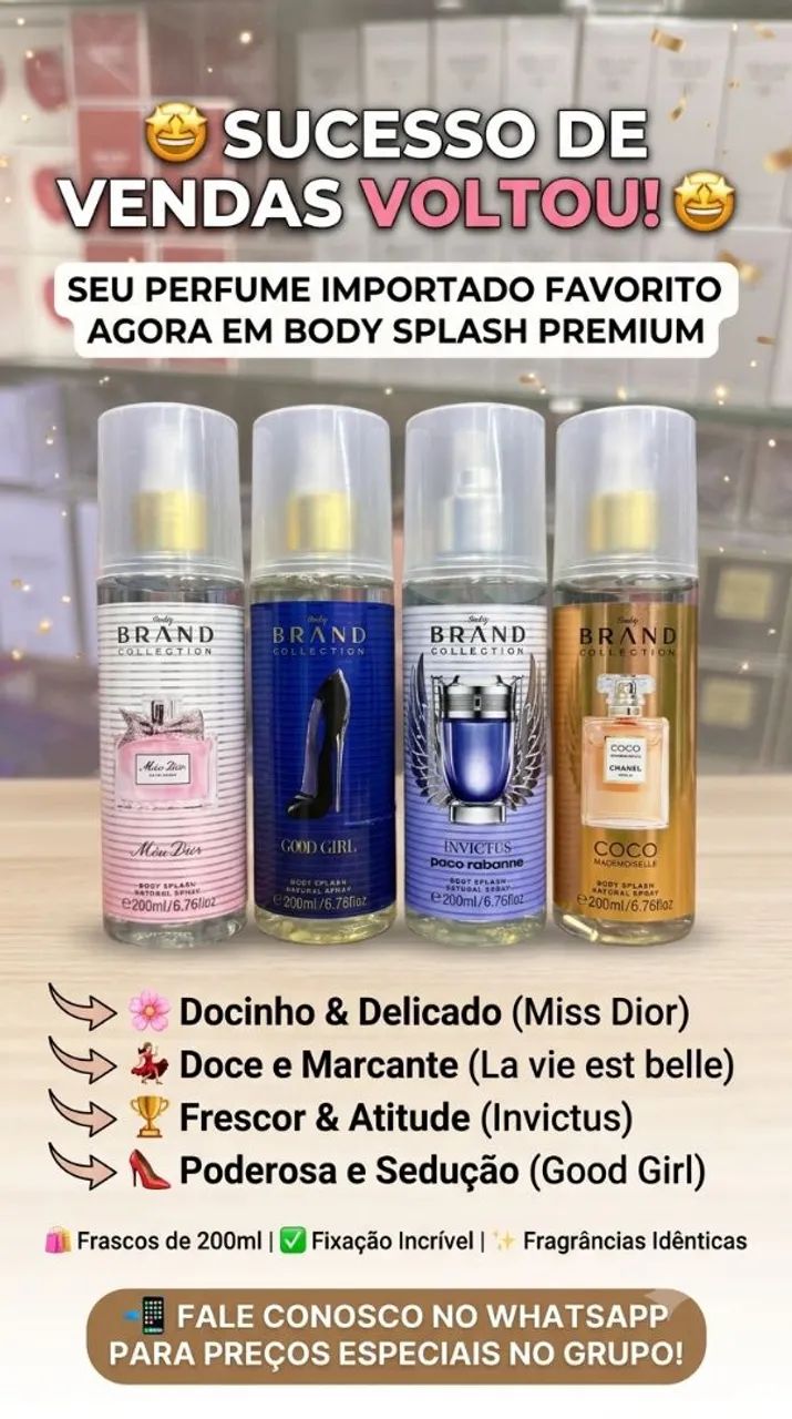 Body Splash (Fragrâncias Importadas) - Foto 5