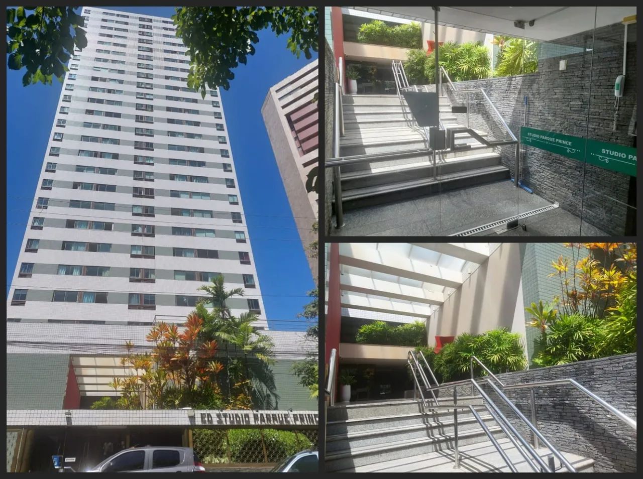 Flat em frente ao parque da Jaqueira