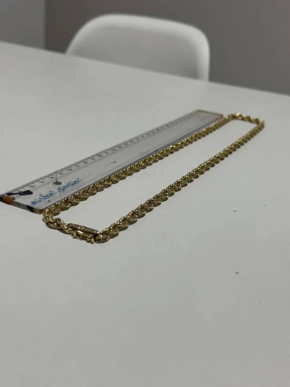 Cordão Baiano ouro 18k 