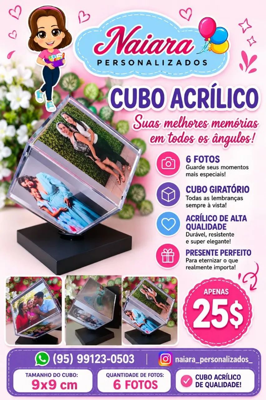 Lembrancinhas e presentes personalizados 